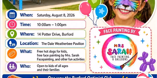 FREE Summer Fun Day! hosted by Burford Optimist Club