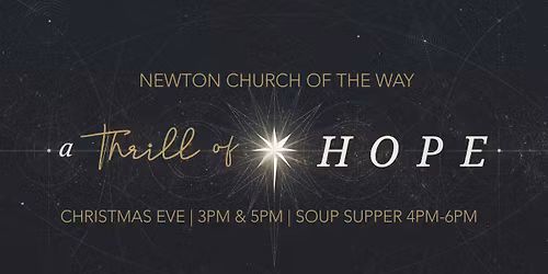 Christmas Eve Services | 3pm and 5pm | Free meal 4pm to 6pm