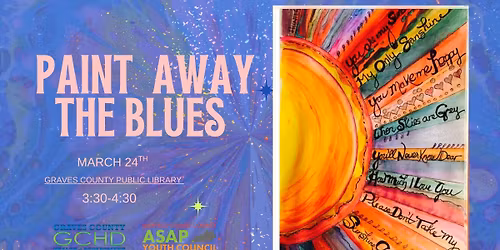 Paint Away the Blues Teen Paint Night