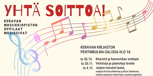 Yht\u00e4Soittoa! -  Joulun toivotut laulut