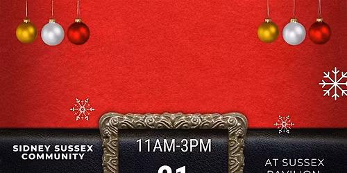 Sidney Sussex Community Christmas Party