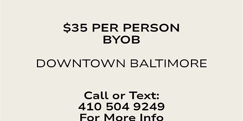 An Afternoon Puff n Paint @ Baltimore's BEST Art Gallery!