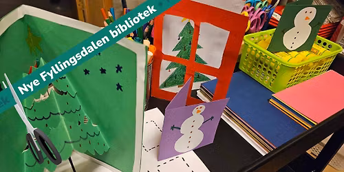 Familiel\u00f8rdag: julekort-verksted