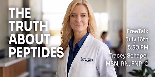 FREE Talk: The Truth About Peptides. This will blow you mind