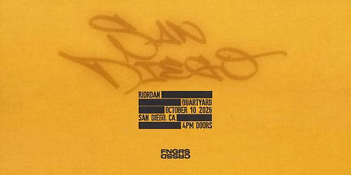 FNGRS CRSSD presents RIORDAN at Quartyard