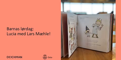 Barnas l\u00f8rdag: Lars M\u00e6hle leser for oss!