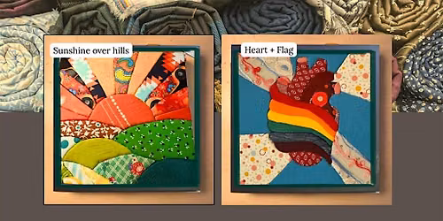 Kinusaiga at The Hoot: No-Sew Fabric Art
