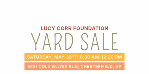 Lucy Corr Community Yard Sale