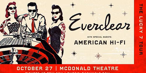 Everclear - Lucky 7 Tour at McDonald Theatre