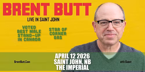 Brent Butt: Live in Saint John