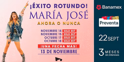 Mar\u00eda Jose | Ahora o Nunca
