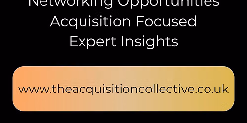 The Acquisition Collective Networking Event In LONDON #009