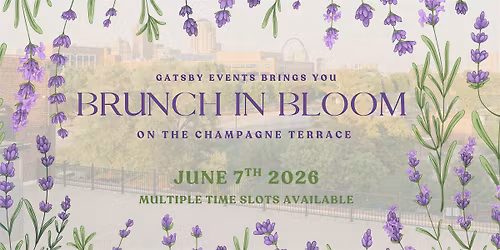 Brunch In Bloom: A Sunday Brunch on the Champagne Terrace