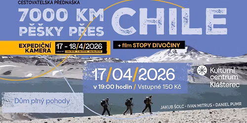 Kl\u00e1\u0161terec nad Oh\u0159\u00ed | 7000 P\u011a\u0160KY P\u0158ES CHILE