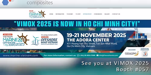 VIMOX 2025, HCMC (Vietnam International Marine & Offshore Expo)