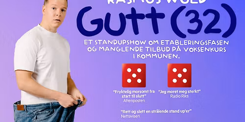 RASMUS WOLD \u2013 GUTT (32) \/\/ Festiviteten Bar & Scene