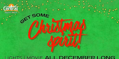 Get some CHRISTMAS SPIRIT!