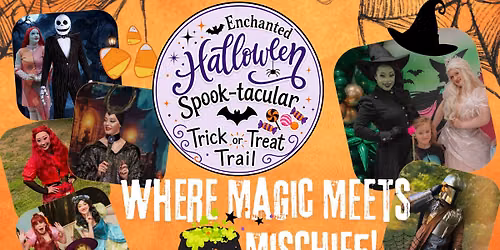 Enchanted Halloween Spook-tacular Character Trick or Treat Trail