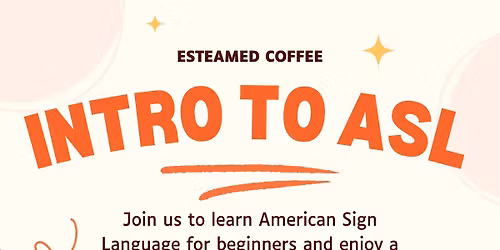 Free Intro to ASL Event for Adults with Disabilities