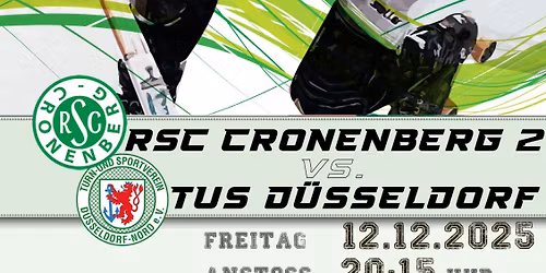 DRIV Pokal 1/4 Finale Herren: RSC II vs. TUS Düsseldorf Nord