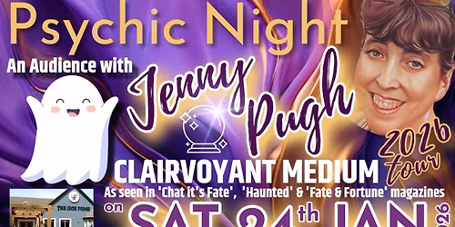 \ud83d\udd2ePsychic Night with Jenny Pugh \ud83d\udd2e