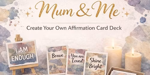 Mum & Me, Creative Confidence Workshop \ud83d\udcab