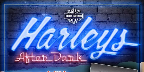 Harleys After Dark