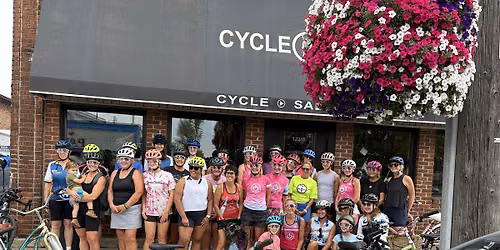 Women's 100 Cycling Event 100 Minutes