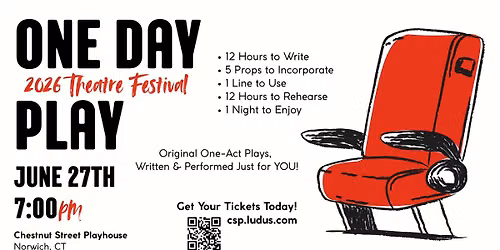 2026 One Day Play Festival - Southeastern CT