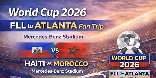 Transportation From FLL to Atlanta  Haiti vs Morocco