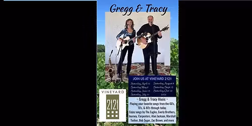 Gregg & Tracy at Vineyard 2121