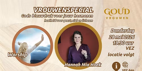 Vrouwenspecial GOUD met Hannah Mia Hoek