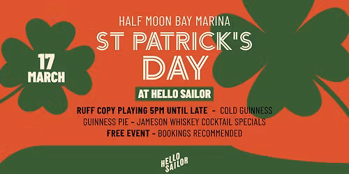 St Patrick's Day at Hello Sailor