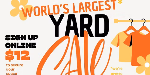 Worlds Largest Yard Sale 