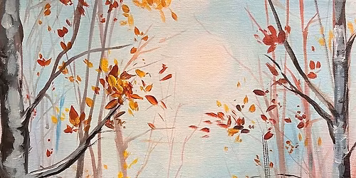 Join Brush Party to paint 'All Sett For Autumn' in Marlow