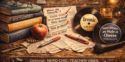 \u270f\ufe0f\ud83d\udcda Grammar Day: Misheard, Misspelled & Misunderstood \ud83c\udfb6\ud83c\udfa4