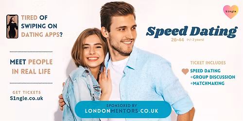 Speed Dating 26-44 (Kingston)