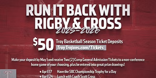Ticket Deposit - 2025 Rate Bowl