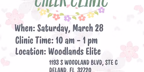DYFC SPRING CHEER CLINIC
