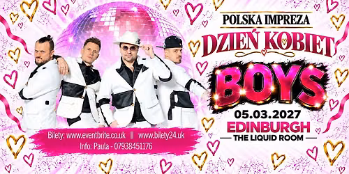 Koncert BOYS w Edynburgu