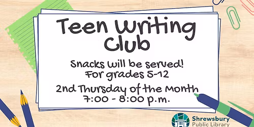 Teen Writing Club
