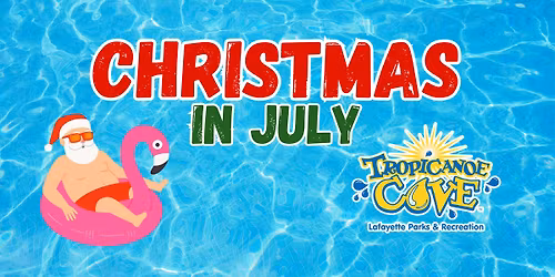 Christmas in July at Tropicanoe Cove! 