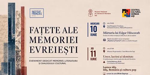 Fa\u021bete ale memoriei evreie\u0219ti