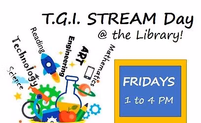 T.G.I. STREAM DAY @ The Library!