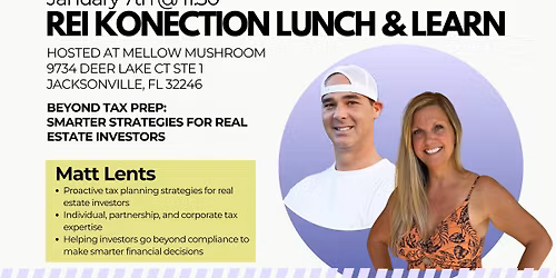 REI Konection January Meetup with Matt Lents