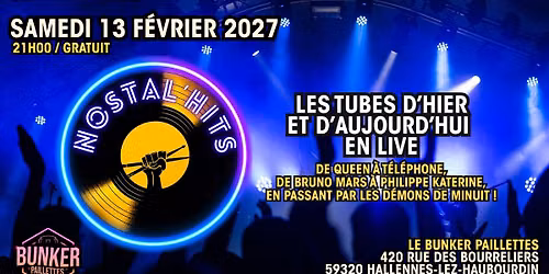 \ud83d\udcbf SOIR\u00c9E NOSTAL'HITS (LIVE) \ud83d\udcbf GRATUIT