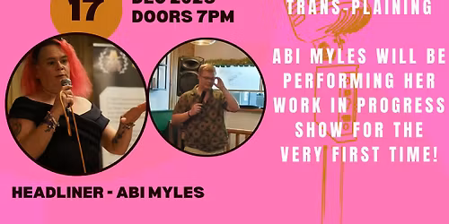 Colin\u2019s presents- Trans-plaining