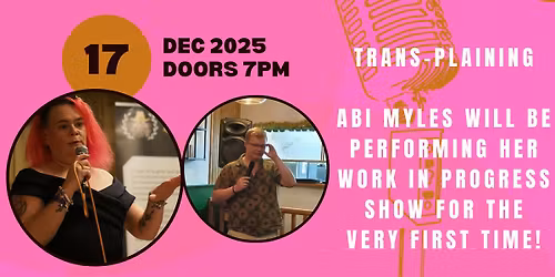 Colin\u2019s presents- Trans-plaining