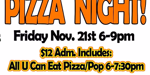 All U Can Eat Pizza & Pop!