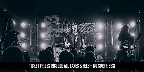 Get Sideways - High Energy 90's & 2000's Rock | SPECIAL LATE SHOW PRICING!